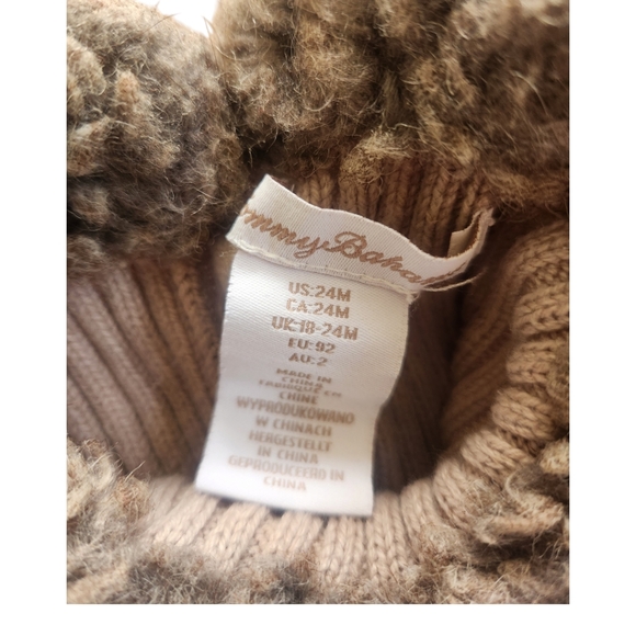 Tommy Bahama Aspen Fair Isle Ribbed Sweater Dress Christmas Girl 24 Months - Picture 5 of 8